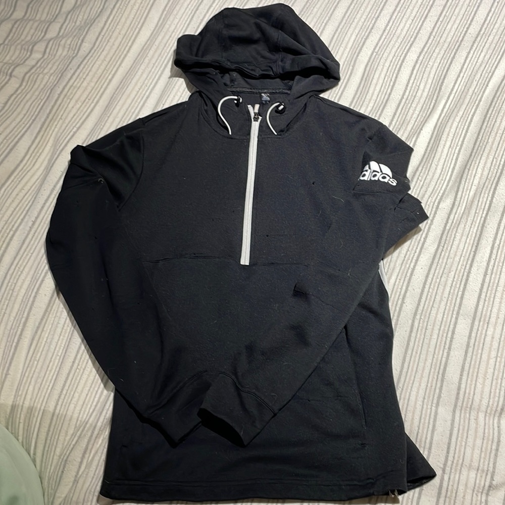 Black Adidas hoodie size small